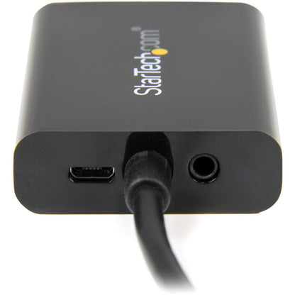 StarTech.com Micro HDMI to VGA Adapter Converter with Audio - 1920x1080 Support