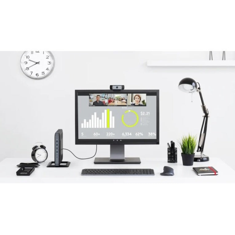 Logitech C930e Business Webcam with 1080p HD Video, PTZ, and Dual Microphones