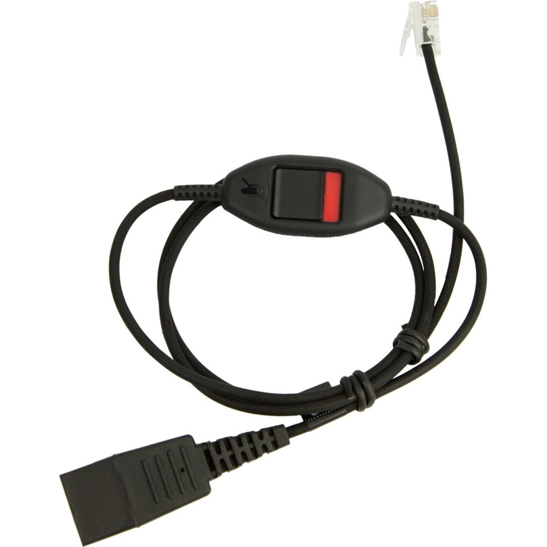 Jabra Mute Cord for LINK 850 Headset Connection with Mute Functionality