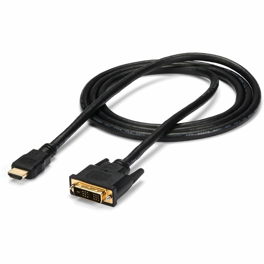 StarTech.com 6 ft HDMI to DVI-D Cable (Part No. HDMIDVIMM6) for Digital Displays and Home Theater
