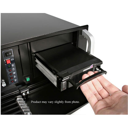 StarTech.com DRW150SATBK 5.25-Inch Aluminum Black SATA Hard Drive Mobile Rack Drawer