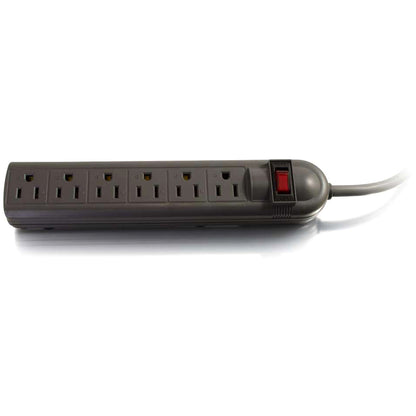Legrand Group C2G 6-Outlet Power Strip with Surge Suppressor and Noise Filter