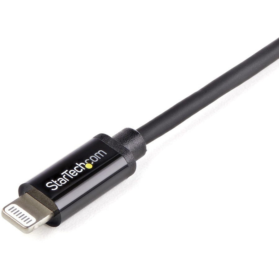 StarTech.com 1m Lightning to USB Cable for iPhone, iPod, and iPad – Black