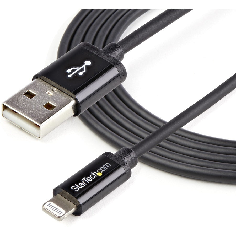 StarTech.com 2 Meter Lightning to USB Data Transfer Cable for iPhone, iPad, iPod