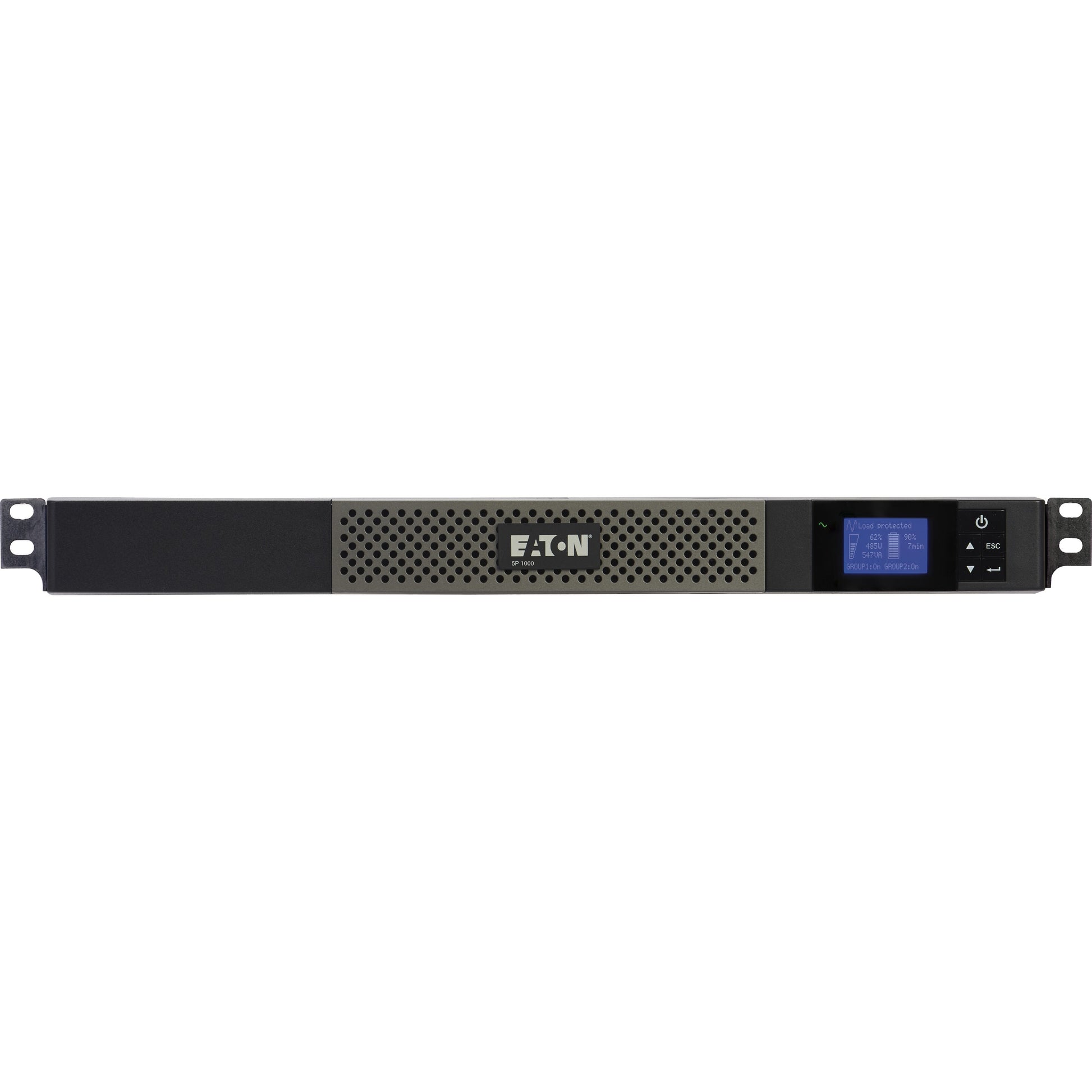 Eaton 5P 1000VA 770W 120V Line-Interactive UPS with Network Management, 1U Rack Mount - Model 5P1000R