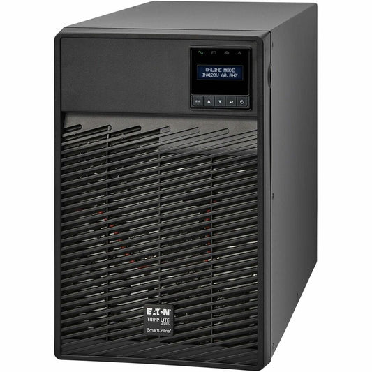 Eaton Tripp Lite Series SmartOnline SU1000XLCD 1000VA Tower UPS with Network Management and Extended Runtime