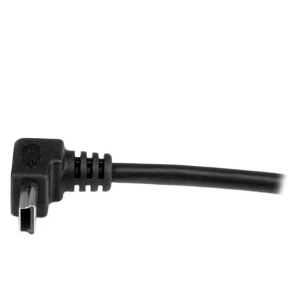 StarTech.com 1m USB to Up Angle Mini USB Cable Part Number USBAMB1MU for Data Transfer and Charging