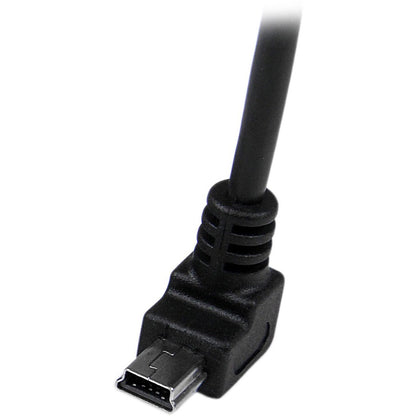 StarTech.com 2m USB to Down Angle Mini USB Cable - A to Mini B for Smartphones and Digital Devices