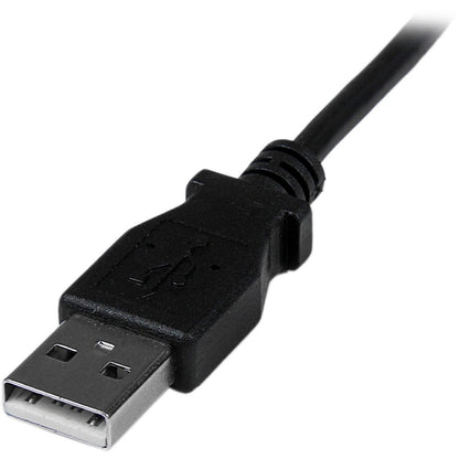 StarTech.com 2m USB to Down Angle Mini USB Cable - A to Mini B for Smartphones and Digital Devices