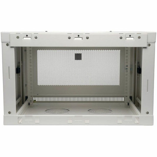 Eaton Tripp Lite SmartRack SRW6UW 6U Wall-Mount Rack Enclosure Cabinet - White