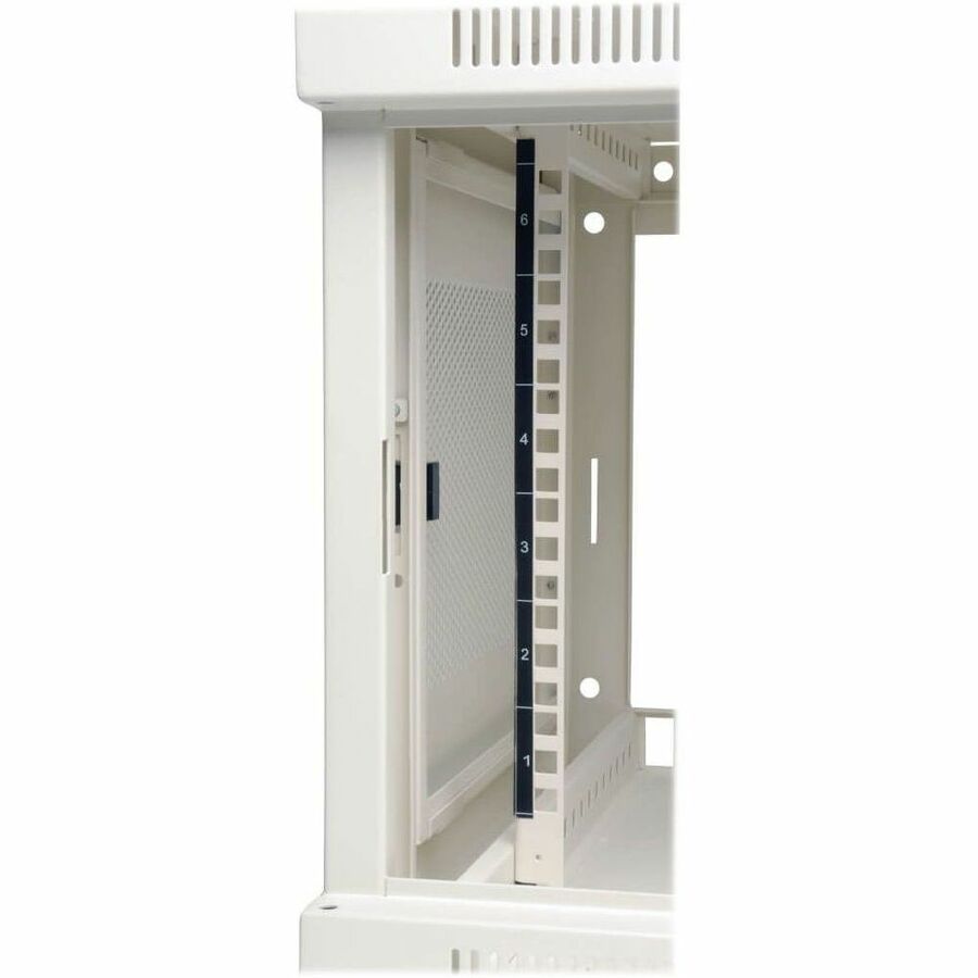 Eaton Tripp Lite SmartRack SRW6UW 6U Wall-Mount Rack Enclosure Cabinet - White