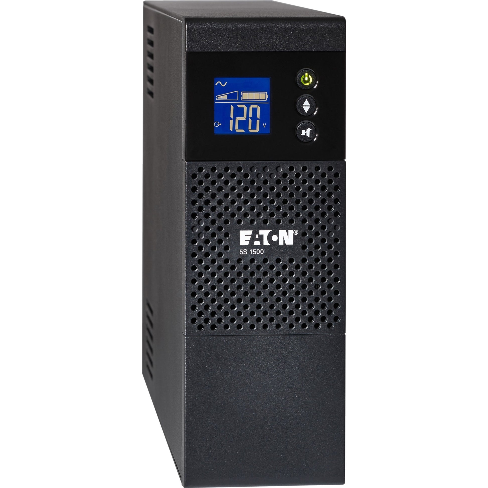 Eaton 5S UPS 1000VA 600W Line-Interactive Battery Backup with LCD Display and Eco-Control - Model 5S1000LCD