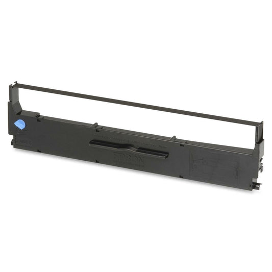 Epson Black Fabric Impact Printer Ribbon Cartridge S015631 for LX-350