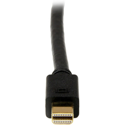 StarTech.com 10ft Mini DisplayPort to DVI Cable MDP2DVIMM10B for MacBook & Surface Devices