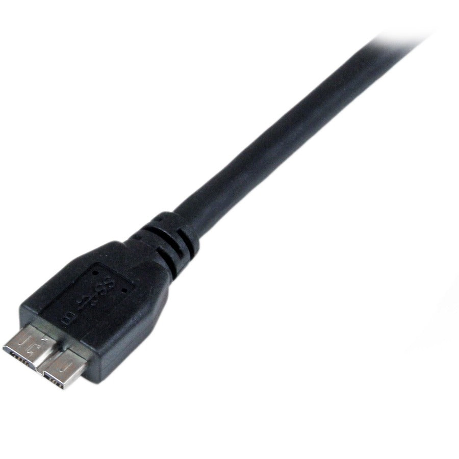 StarTech.com 1m USB 3.0 Micro B Cable - High-Speed Data Transfer for USB 3.0 Devices