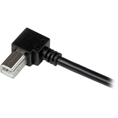 StarTech.com 1m USB 2.0 A to Right-Angle B Cable - M/M for External Hard Drives and Peripherals