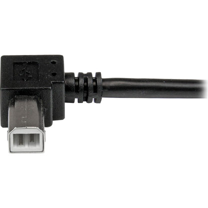 StarTech.com 1m USB 2.0 A to Right-Angle B Cable - M/M for External Hard Drives and Peripherals