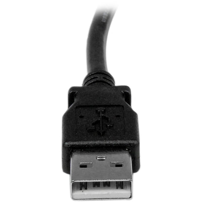 StarTech.com 1m USB 2.0 A to Right-Angle B Cable - M/M for External Hard Drives and Peripherals