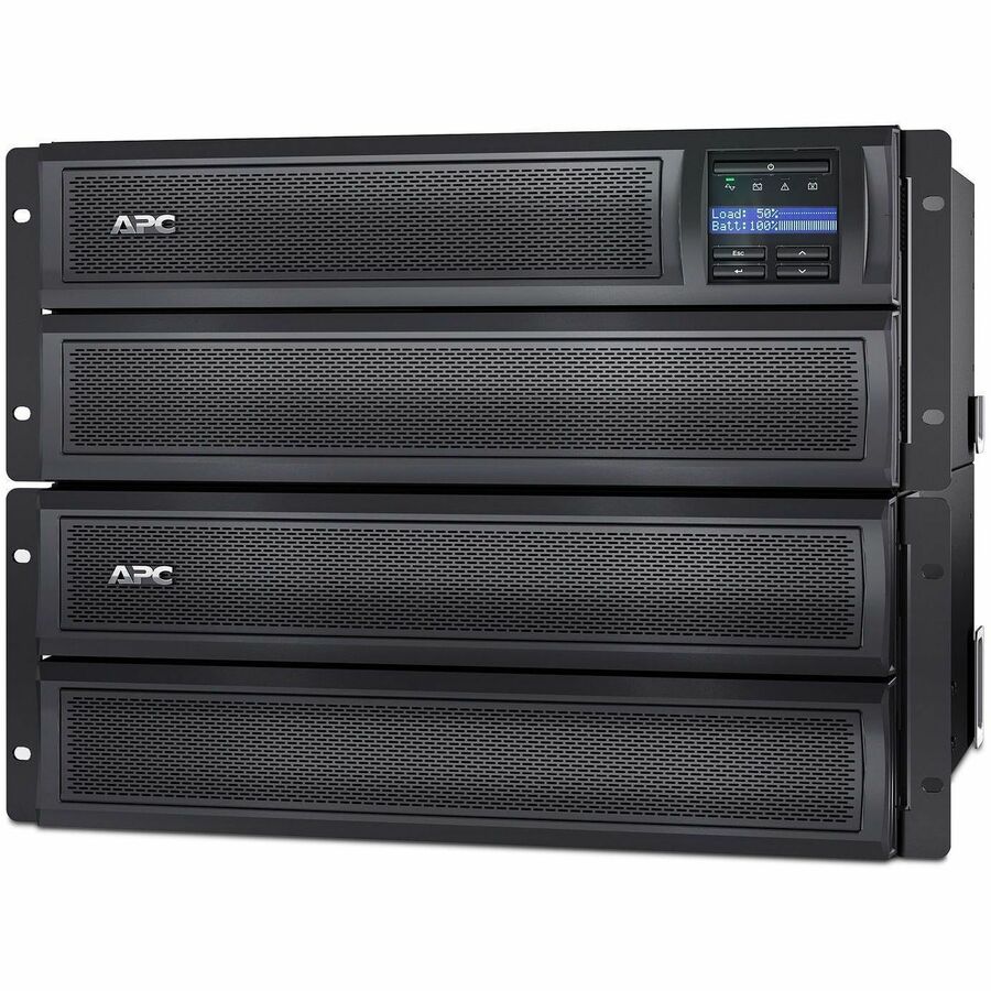 APC Smart-UPS X 3000VA Line Interactive Rack/Tower UPS with Network Card * 4U, 120V, 10 Outlets