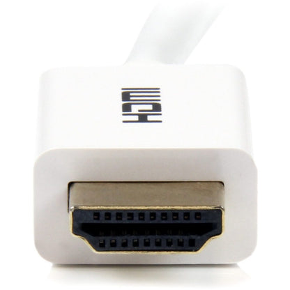 StarTech.com 10 ft CL3 Rated HDMI Cable with Ethernet - In-Wall 4K UHD HDMI 1.4 Cable - White