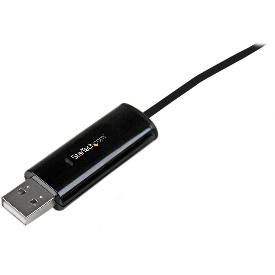 StarTech.com SVKMS2 2 Port USB Keyboard Mouse Switch Cable with File Transfer for PC and Mac