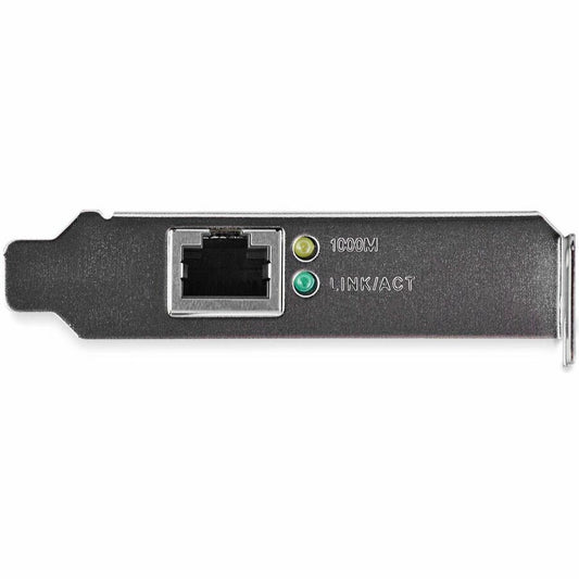 StarTech.com PCIe Gigabit Ethernet Network Card (Part ST1000SPEX2L) – Low Profile, 10/100/1000 Mbps RJ45 Port