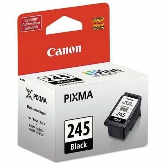 Canon PG-245 Black Ink Cartridge for PIXMA Printers – Smudge Resistant, High-Quality Prints
