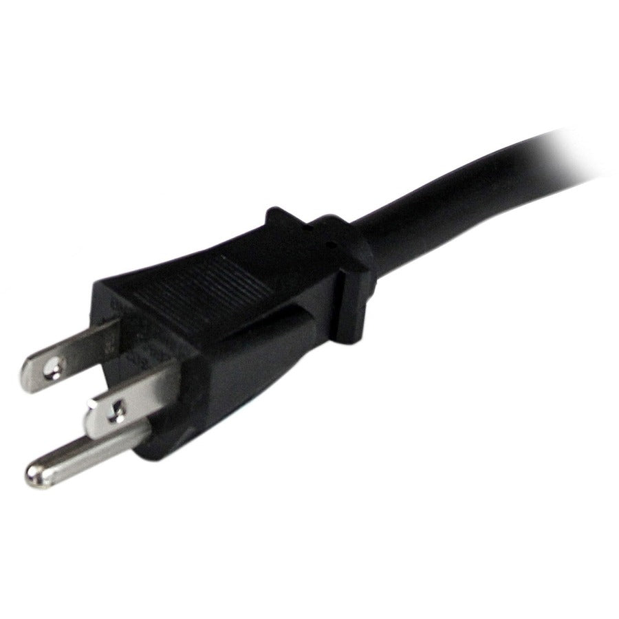 StarTech.com PXT515C154 4 ft Heavy Duty NEMA 5-15P to IEC C15 Power Cord for Data Centers and Servers