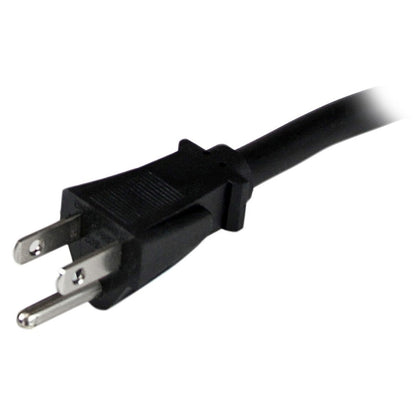 StarTech.com PXT515C154 4 ft Heavy Duty NEMA 5-15P to IEC C15 Power Cord for Data Centers and Servers