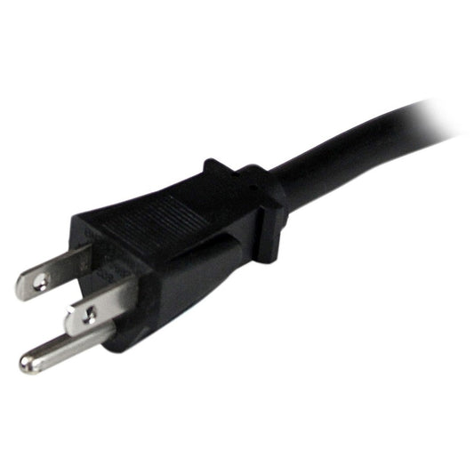 StarTech.com 8 ft Heavy Duty Computer Power Cord - NEMA 5-15P to C15, 14 AWG, 125V