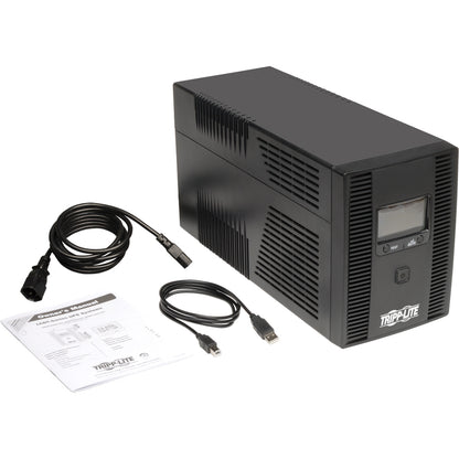 Eaton Tripp Lite Series SmartPro 1500VA Line-Interactive UPS with LCD Display and USB - 230V, 8 Outlets