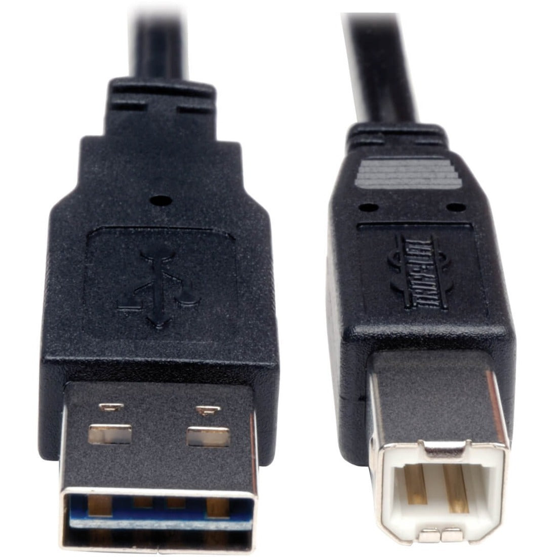 Eaton Tripp Lite Series Universal Reversible USB 2.0 Cable (A to B, 10 ft.)