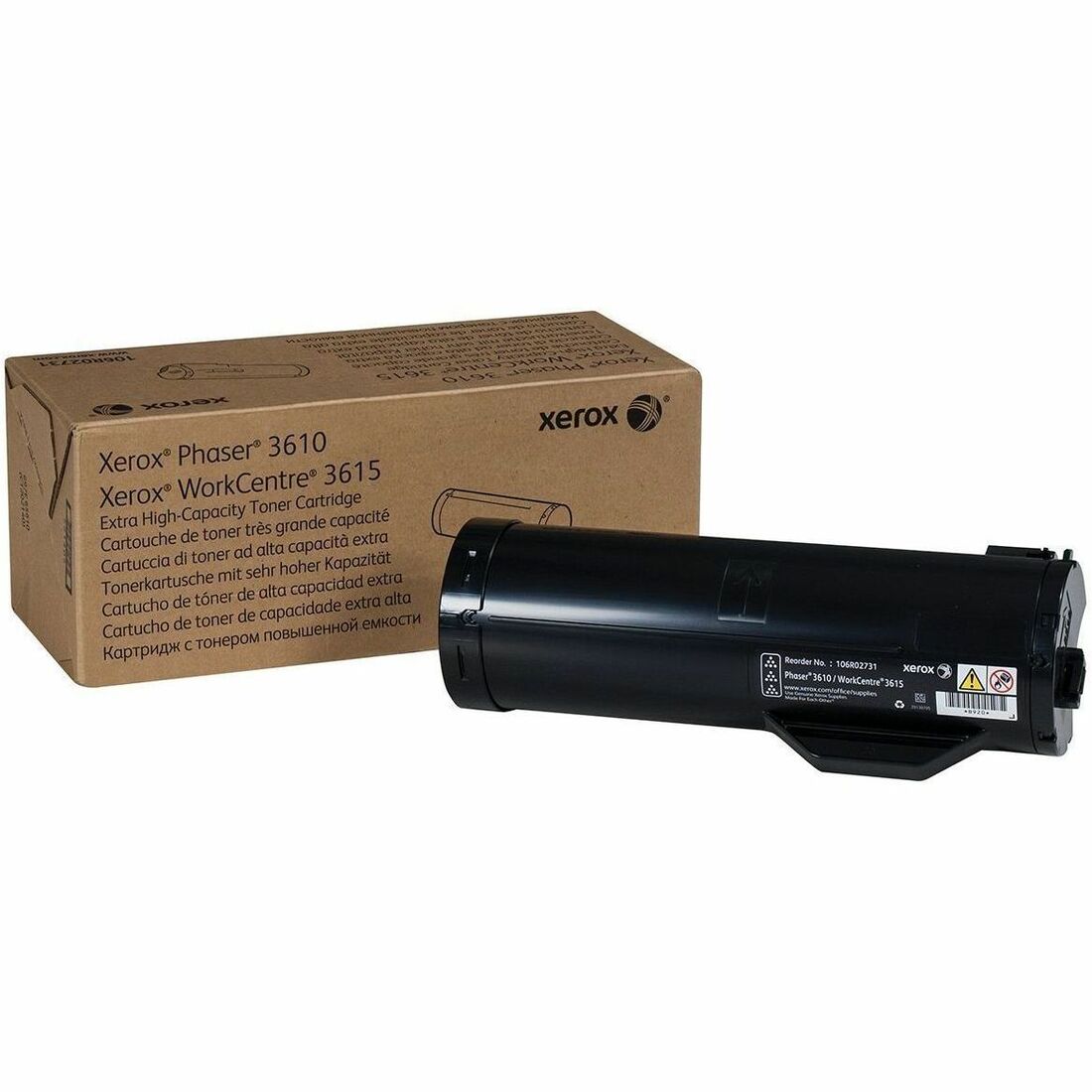 Xerox Genuine Phaser 3610 & WorkCentre 3615 Black Extra High Capacity Toner Cartridge (106R02731)