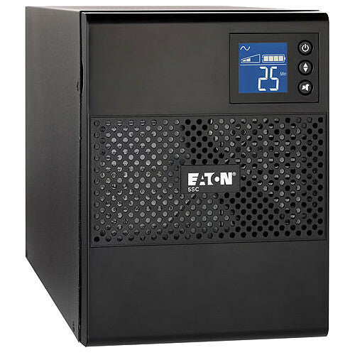 Eaton 5SC UPS 750VA 525W Line-Interactive Tower Backup with Pure Sine Wave and Intelligent Power Management