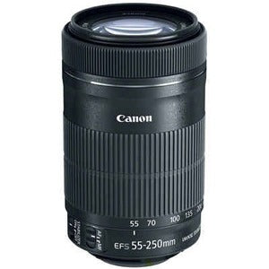 Canon EF-S 55-250mm f/4-5.6 IS STM Telephoto Zoom Lens for Canon DSLR Cameras