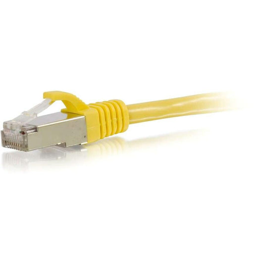 Legrand Group C2G 10ft Cat6 Snagless Shielded (STP) Ethernet Patch Cable - Yellow