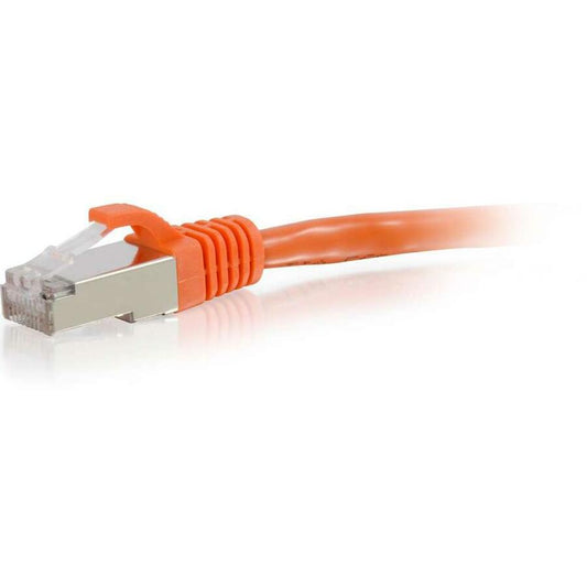 Legrand Group C2G 7ft Cat6 Snagless Shielded (STP) Ethernet Network Patch Cable - Orange