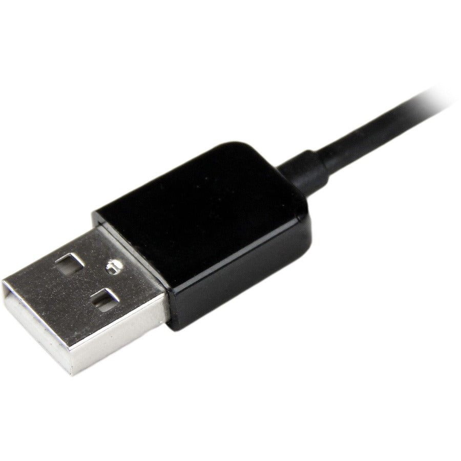 StarTech.com ICUSBAUDIO2D External USB Sound Card with S/PDIF Digital Output and 3.5mm Audio/Mic Ports