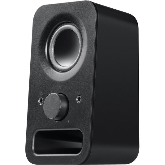 Logitech Multimedia Speakers Z150 with Clear Stereo Sound - Midnight Black