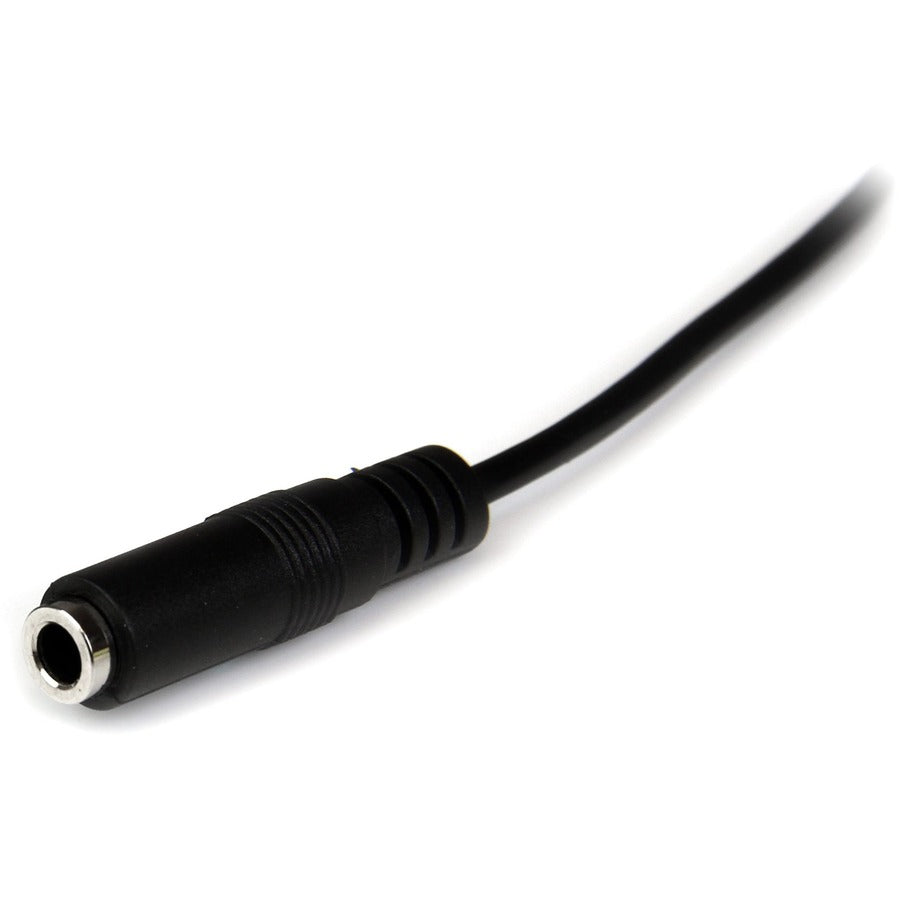 StarTech.com 2m Slim 3.5mm Stereo Extension Audio Cable - Male to Female