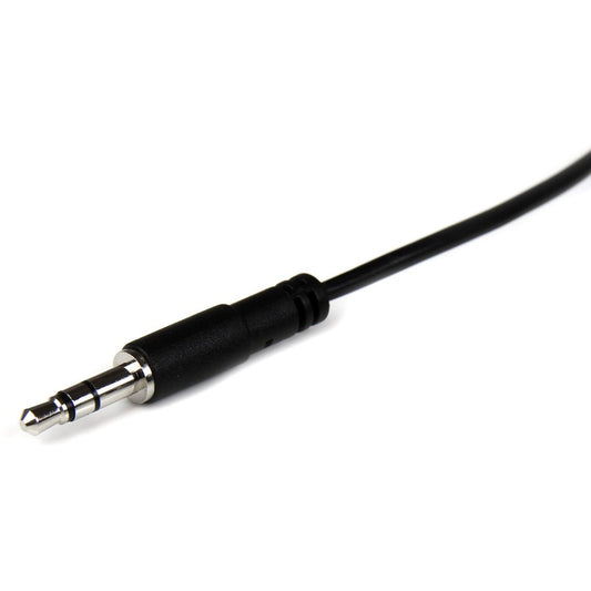 StarTech.com 2m Slim 3.5mm Stereo Extension Audio Cable - Male to Female