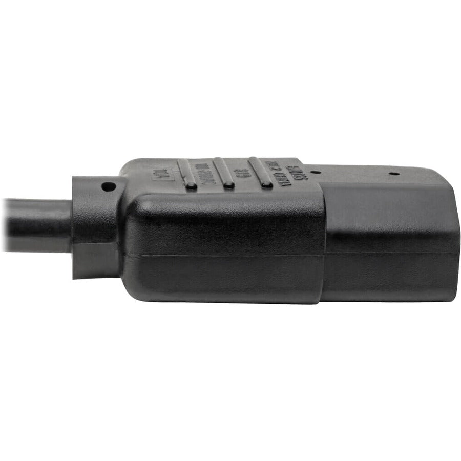 Eaton Tripp Lite Series PDU Power Cord, C13 to C14 - 5 ft. 16 AWG, 13A, 250V, Black
