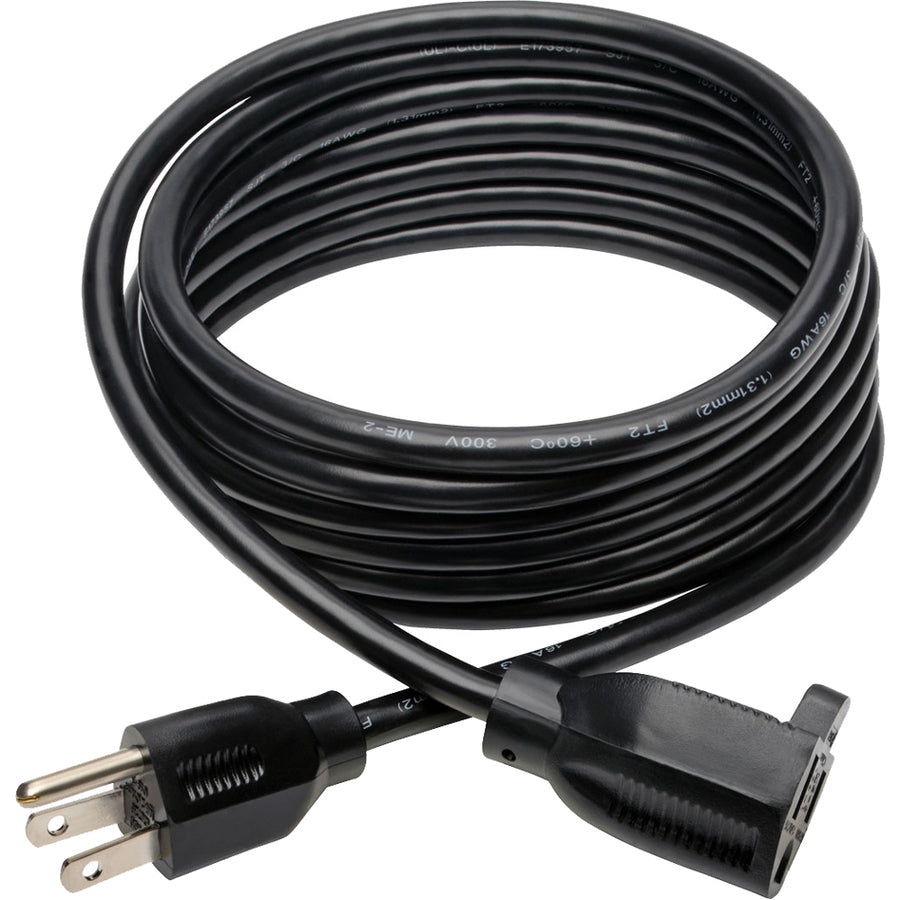 Eaton Tripp Lite Series 10 ft. Medium Duty Power Extension Cord NEMA 5-15P to NEMA 5-15R