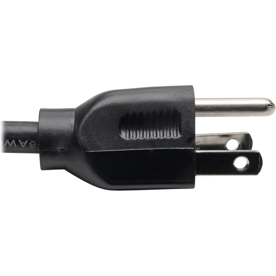 Eaton Tripp Lite Series 18-inch Power Splitter Cord NEMA 5-15P to 2 NEMA 5-15R