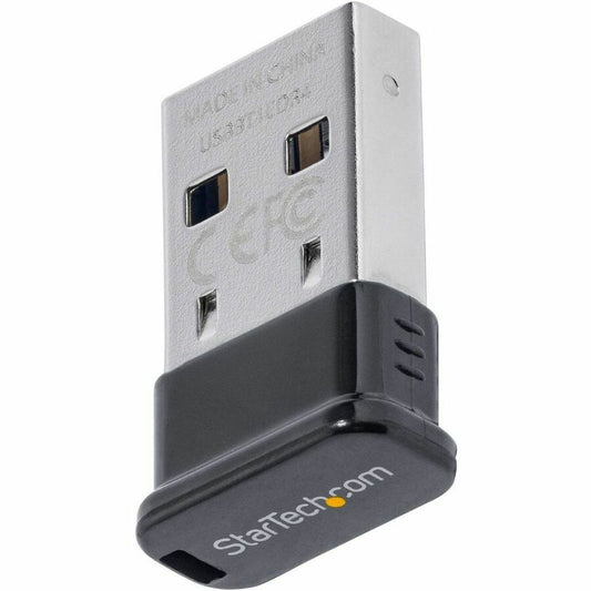 StarTech.com Mini USB Bluetooth 4.0 Adapter - 50m (165ft) Class 1 EDR Wireless Dongle