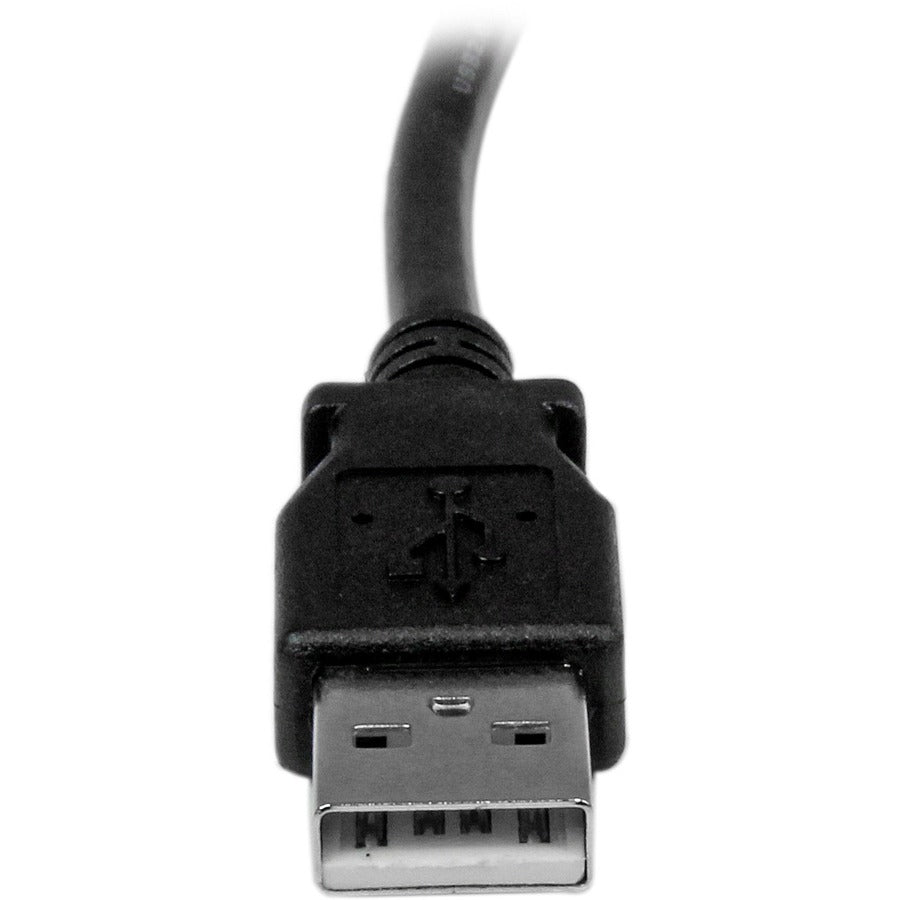 StarTech.com 3m USB 2.0 A to Left Angle B Cable - M/M for Reliable Printer Connection