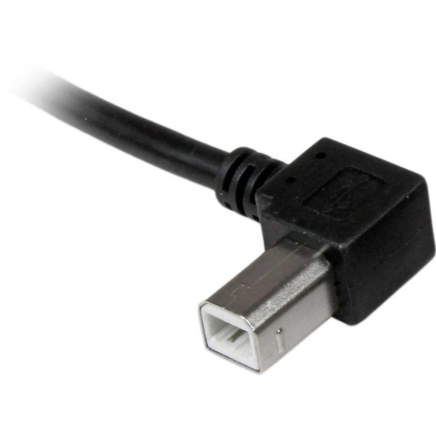 StarTech.com 3m USB 2.0 A to Left Angle B Cable - M/M for Reliable Printer Connection