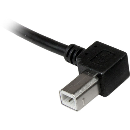 StarTech.com 3m USB 2.0 A to Left Angle B Cable - M/M for Reliable Printer Connection