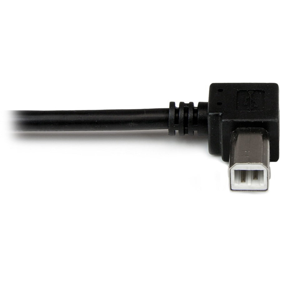 StarTech.com 3m USB 2.0 A to Left Angle B Cable - M/M for Reliable Printer Connection