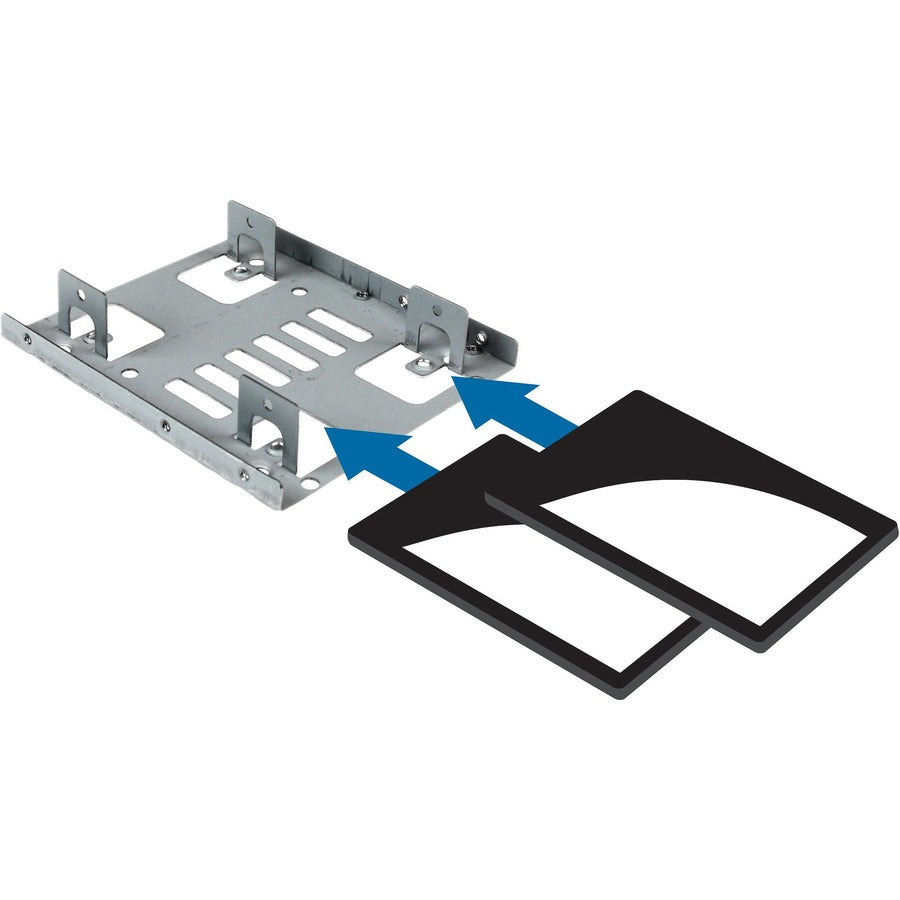 StarTech.com Dual 2.5" SATA Hard Drive to 3.5" Bay Mounting Bracket (Part BRACKET25X2)